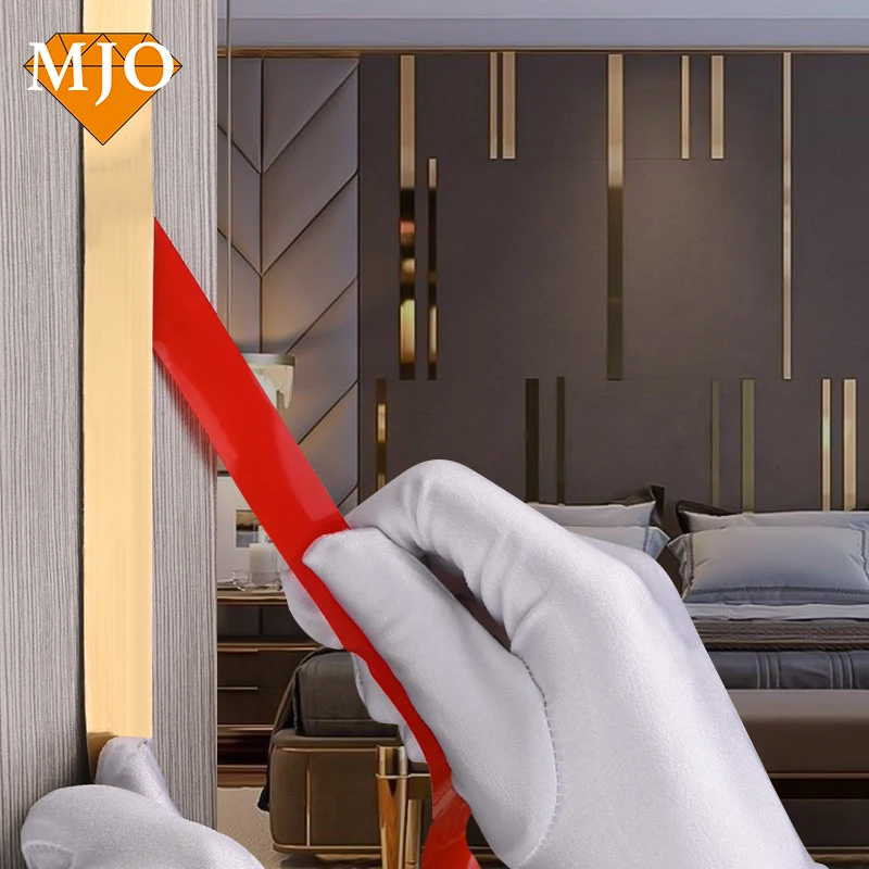 201/304 Stainless Steel ceramic tile trim is self-adhesive and easy to install. Used for engineering wholesale