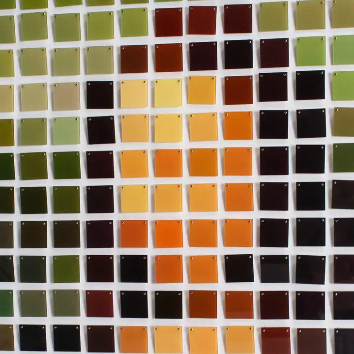 JZ  Home Decor Handmade 3D Abstract Mona Lisa Artwork Acrylic Mosaic Wall Art Figure Portrait Paintings