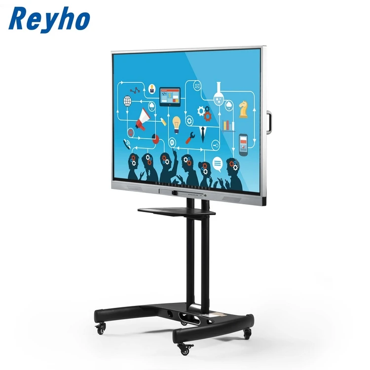 2020 Original Designed Touch Screen Whiteboard With Sliding Door for Schools and Office
