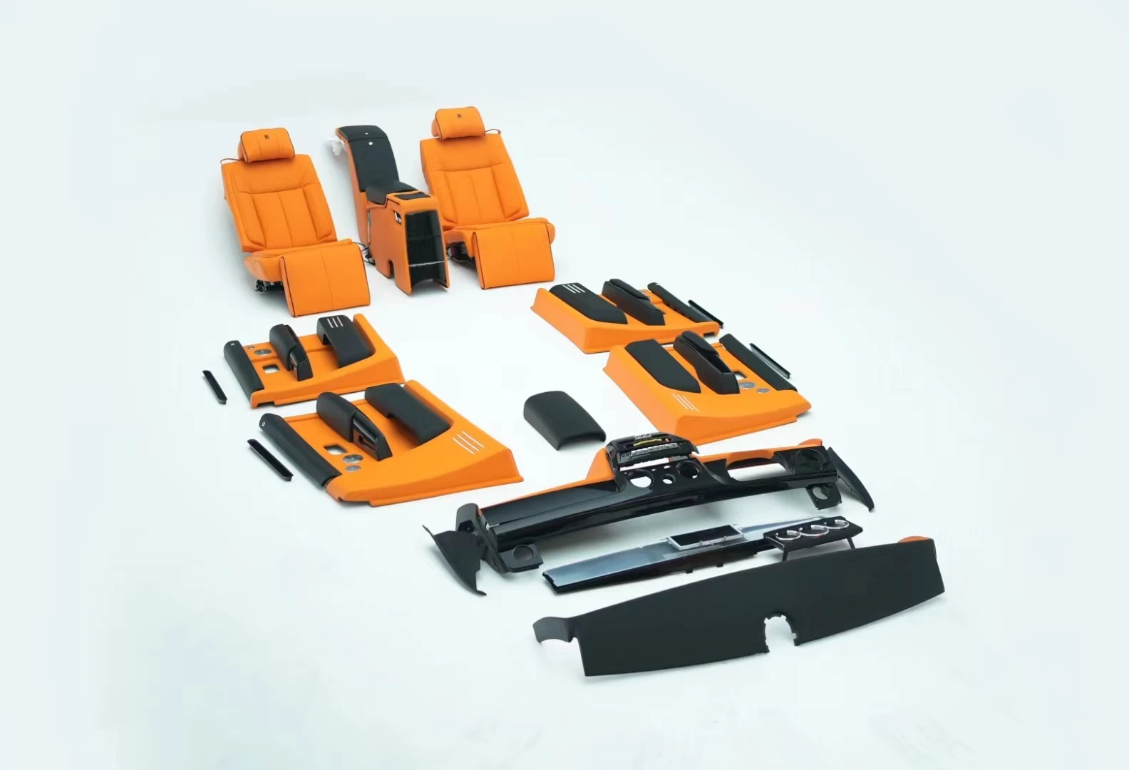 2024 Hottest Luxury Business Style Conversion Rolls-Royce Phantom Interior Upgrade High Quality Car Interior Kit for LHD RHD Fit