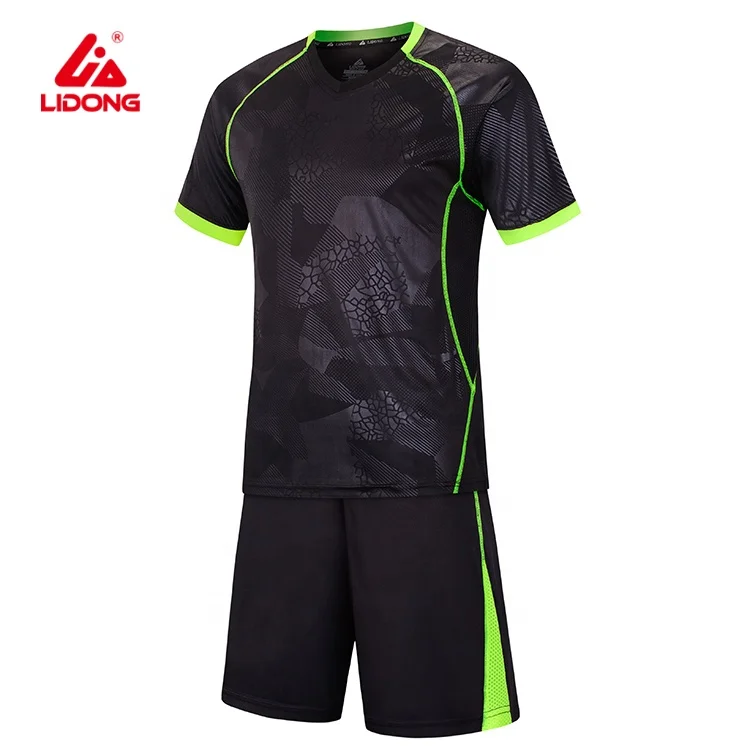 
Lidong cheap thailand quality soccer jersey Serie football jersey full kit wholesale 