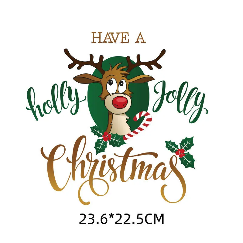 Custom wholesale christmas dtf transfers for shirts