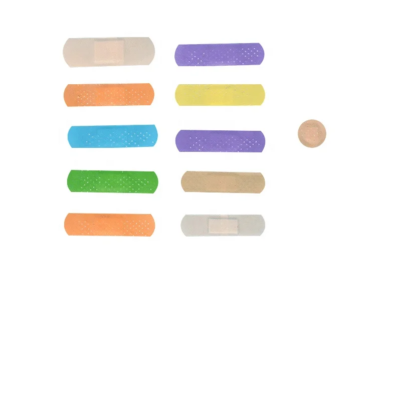 Custom Logo Cute Wound Plaster Breathable Band-aid Adhesive Bandage Custom Printed Private Label Band Aid Bandaid Manufacturer