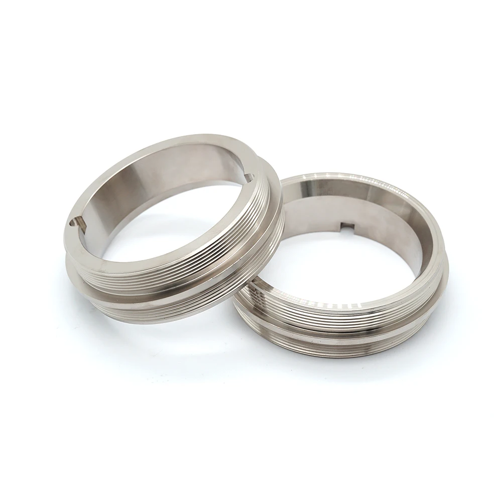 Pipe bushing CNC lathe machining hardware single-piece precision machining machine parts for custom milling machine