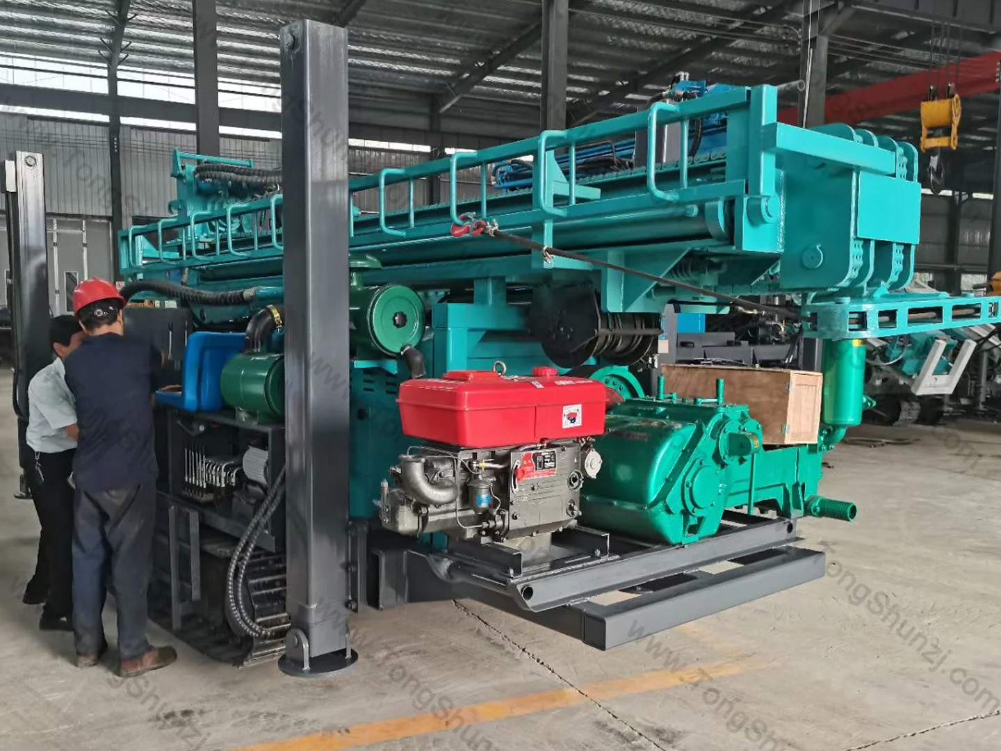 Second Hand Portable Percussion Drilling Rig Borehole Mine Drilling Rig Water 400m 800 Meter Drilling Rig