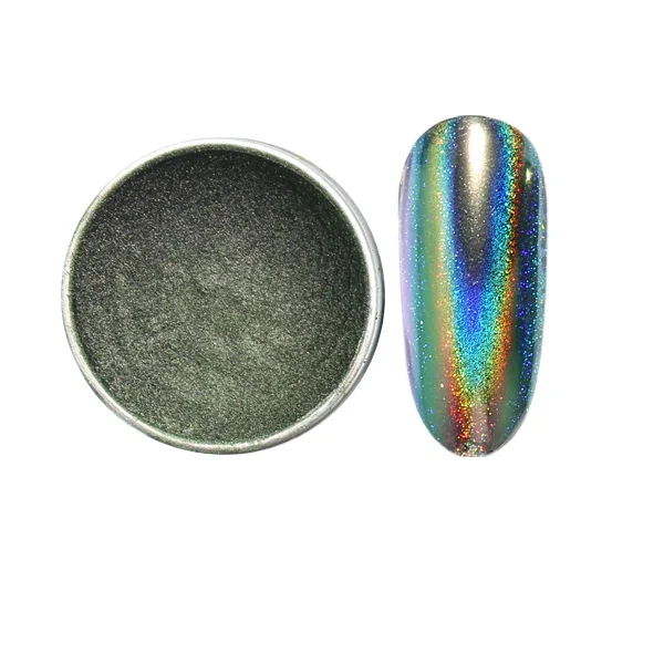 Hot Sale Holographic Chameleon Chrome Mirror Nail Powder Laser Pigment