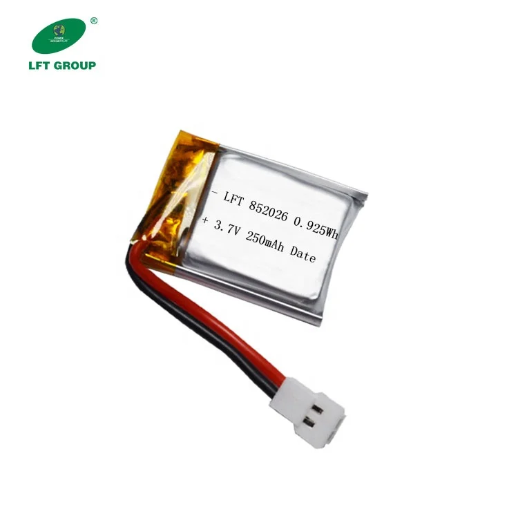 Drone Battery rechargeable lipo battery 25C 3.7v 250mah lithium polymer battery 852026 852025 702025 602025 502025 402025