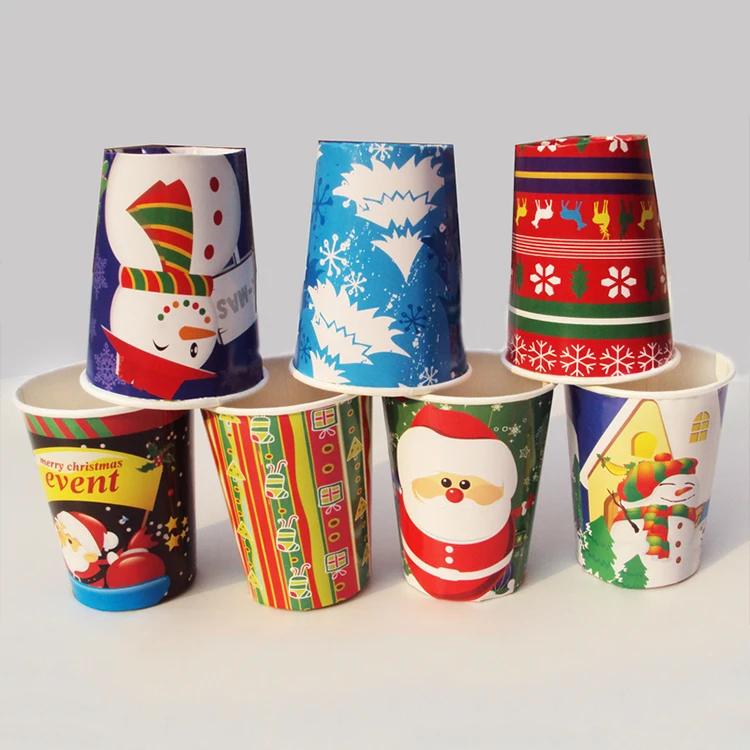 Custom printed disposable single wall 8oz 12 oz hot beverage eco friendly biodegradable paper coffee cups with lids