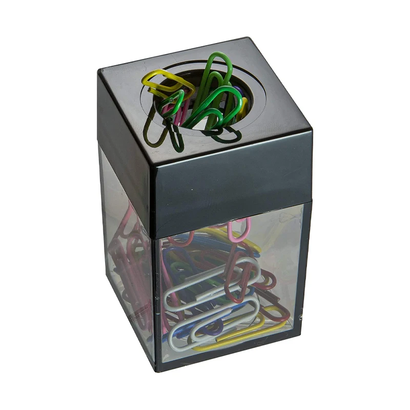 fashion design clips dispenser with marble white color super suitable for office