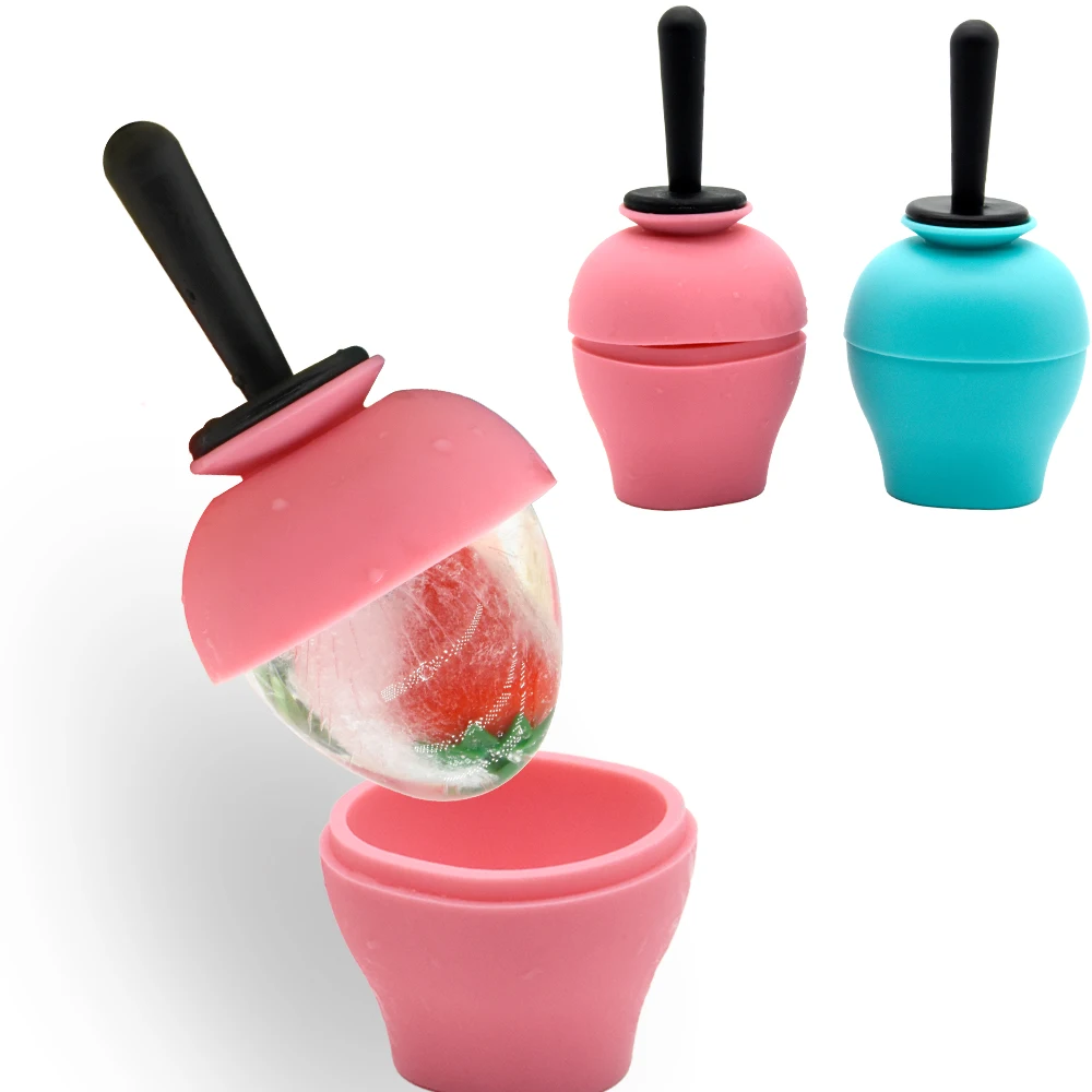 Women Gift Silicone Ice Roller Mold For Face and Eye Beauty Facial Ice Roller Reusable Face Massage Glow Cube Ice Roller