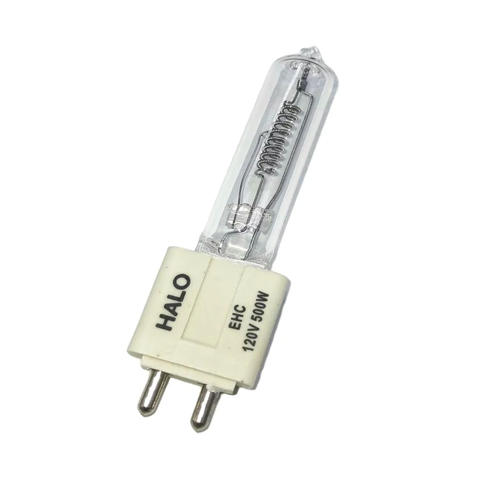 EHC EHB 120V 500W G9.5 Quartz Glass Halogen Lamp