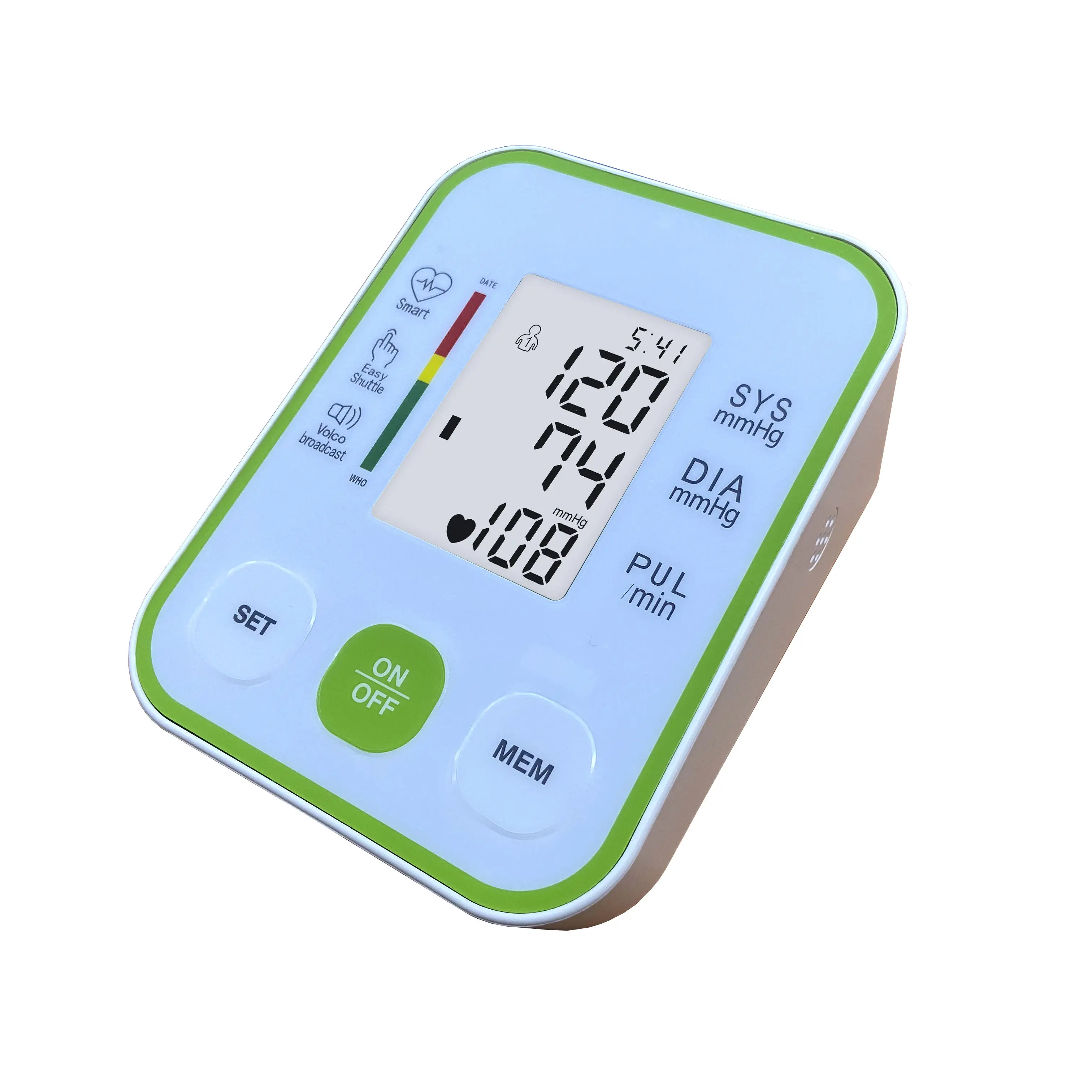 Digital tensiometro Clinical Home Use upper arm Electronic bp machine OEM Sphygmomanometer with usb cable and cuff