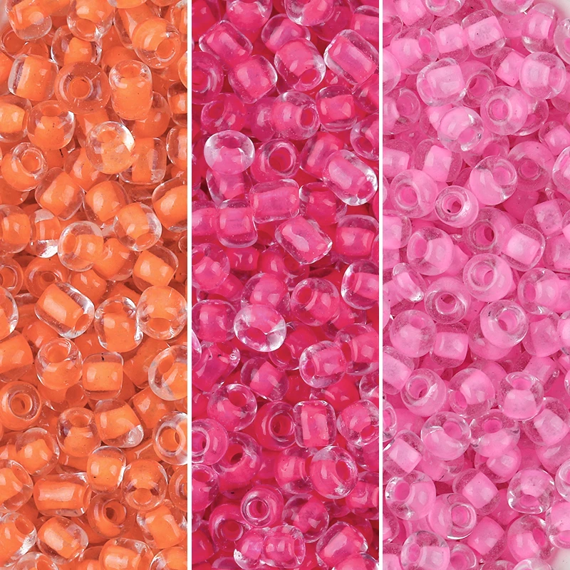 160 шт./бутылка настоящие бусины Миюки 24 цвета диаметр 4 мм отверстие 1,2 мм стеклянные бусины для изготовления ожерелья браслета ювелирных изделий