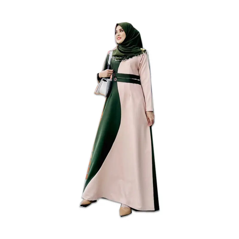 Новое мусульманское платье Abaya высококачественное из полиэстера модная женская одежда нового типа мусульманская повседневное