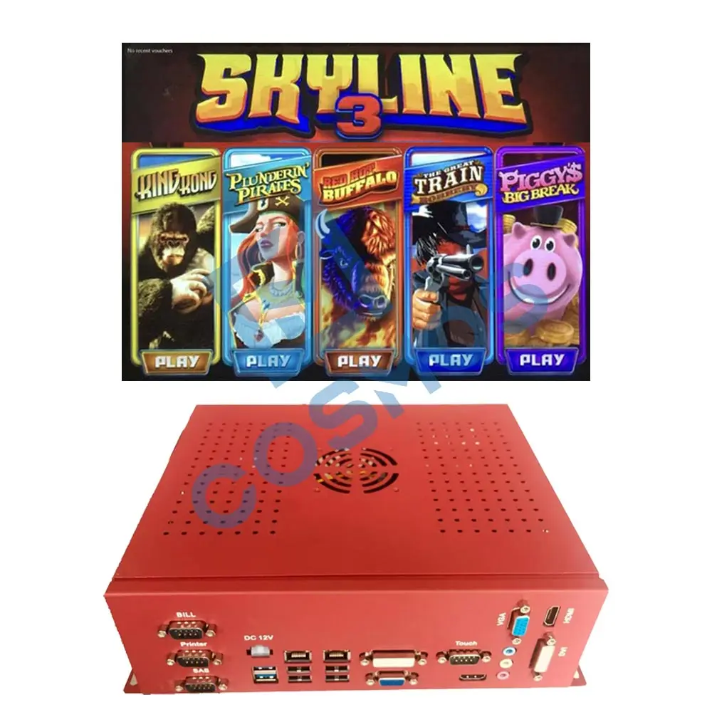 IGS golden master 3 in 1 multi games skill game board for vertical screen skill game machine