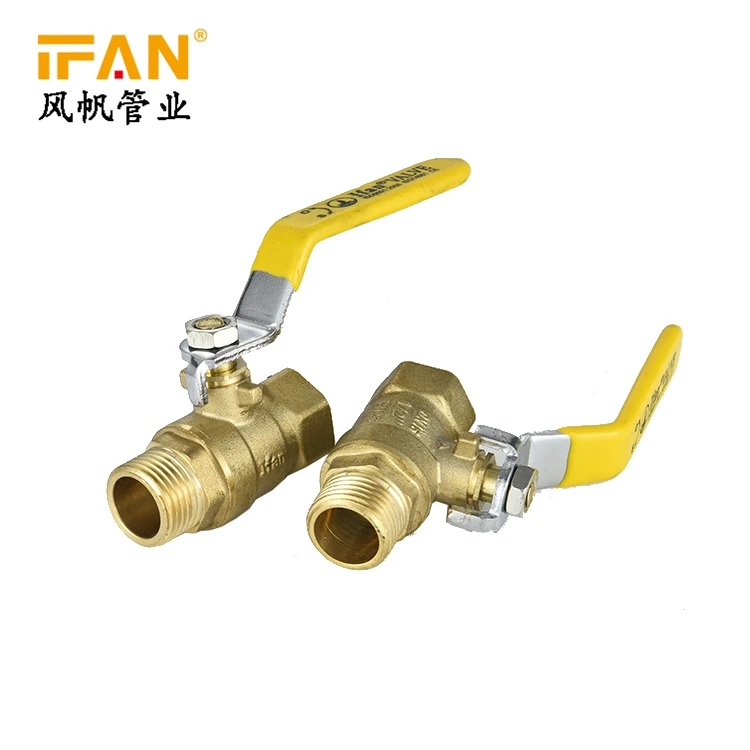 2inch  Stock gas brass ball valve 1/2inch valve brass fititing gas solenoid brass ball gas valve
