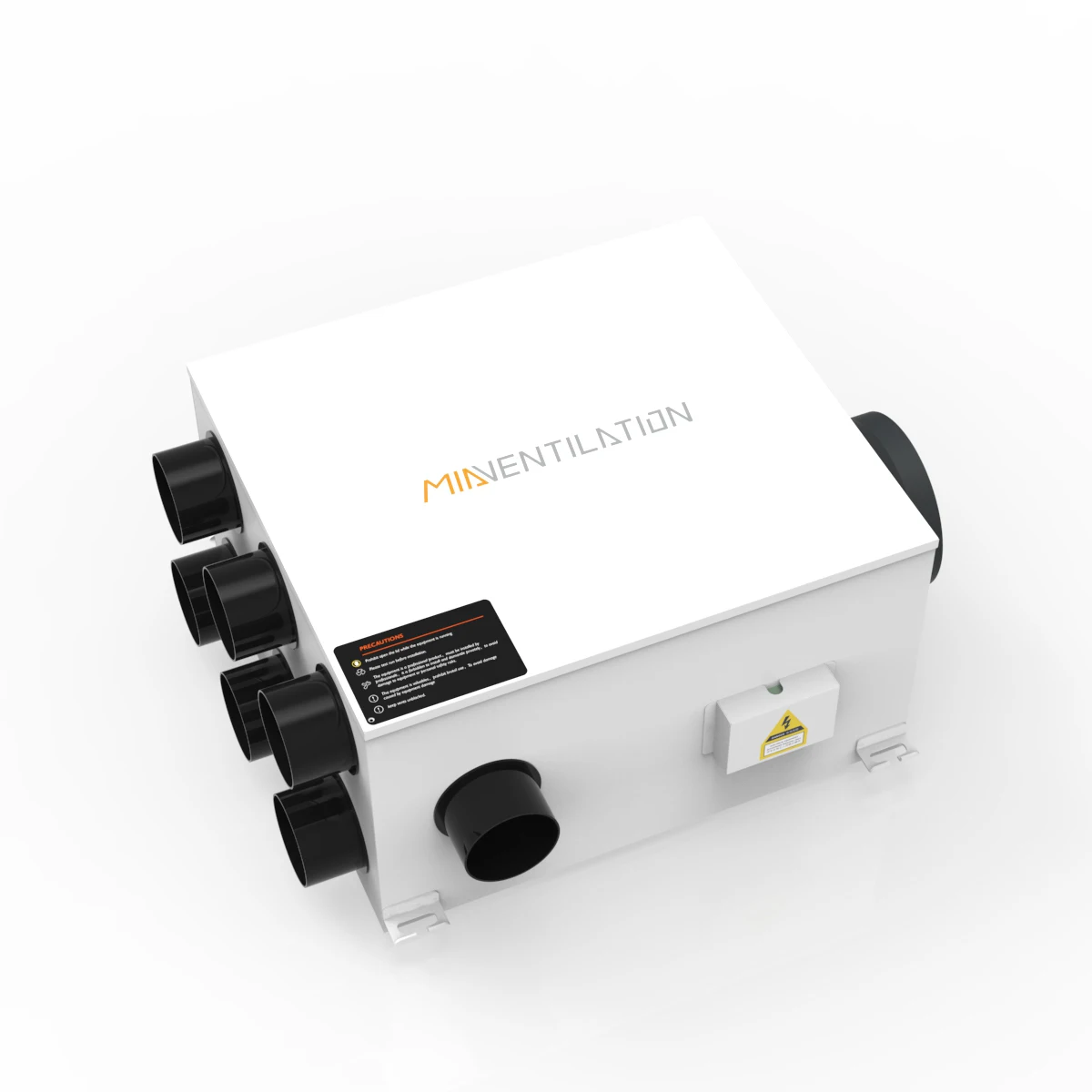 500m3/h centrifugal multi-port exhaust fan 5 ports ventilator connection to different space
