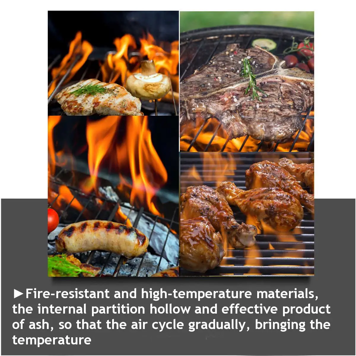 
Opvouwbare Driehoek Grill Patio Barbecue Draagbare Outdoor Reizen Patio Kachel 