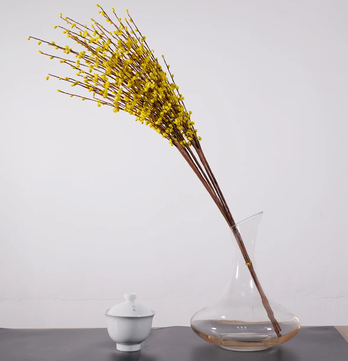 Winter Jasmine Flower  silk cloth flower artificial  winter jasmine for wedding