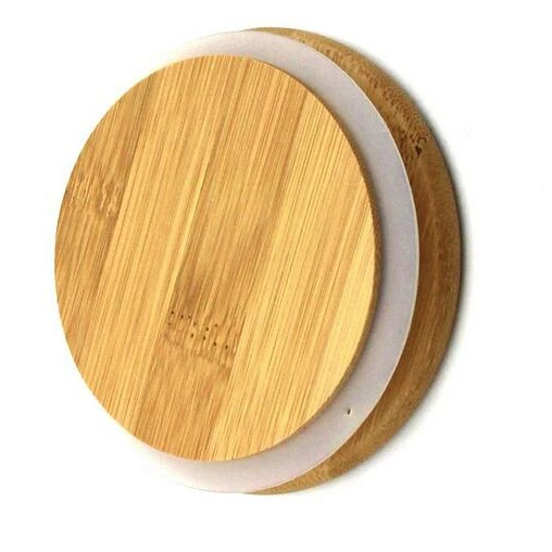Wholesale Custom Bamboo Lid and Wooden/Bamboo Lid Glass Jar Spice Jar with 90mm 70mm 86mm Sizes Perfect Bottle Stopper