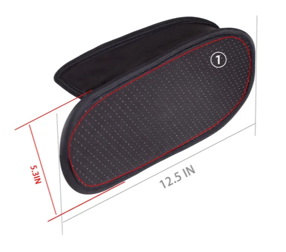 DGYAO Red Infrared Light Therapy Slipper Near Infrared LED 880nm 660nm for Foot Pain Relief (SMD LED, 1 pad)