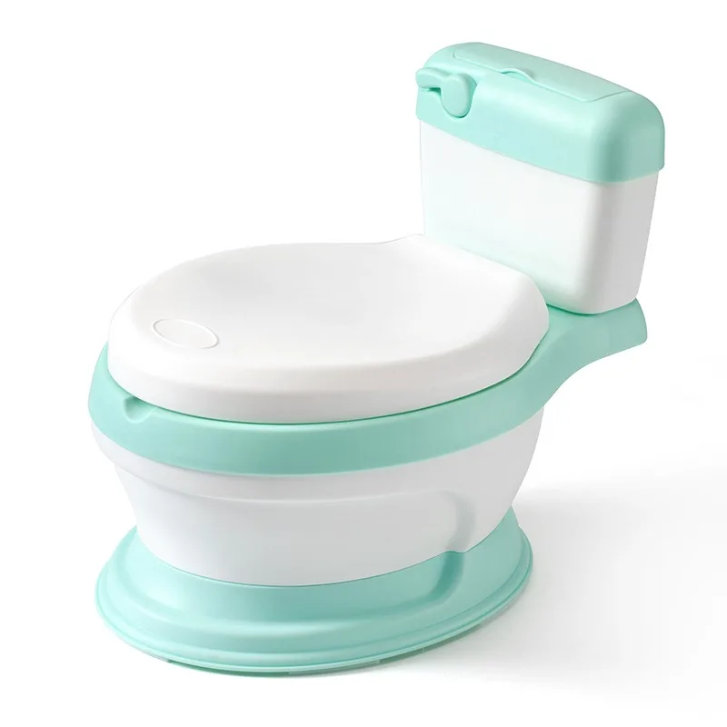 Infant Size Potty White Realistic Potty Training Toilet Looks and Feels like an Adult Toilet Easy to Empty and Clean