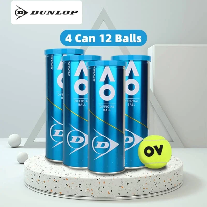 DUNLOP профессиональные соревнования по теннису мяч тренировка давление теннисные Спортивные мячи Австралия Открытый теннис