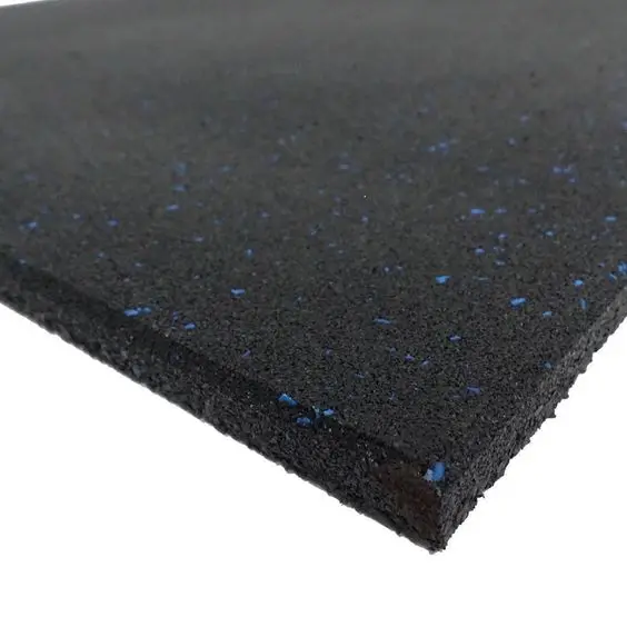 Outdoor Sports Rubber Flooring Rolls Tiles Color Rubber Mat With EPDM Granules FN-NL-24062501