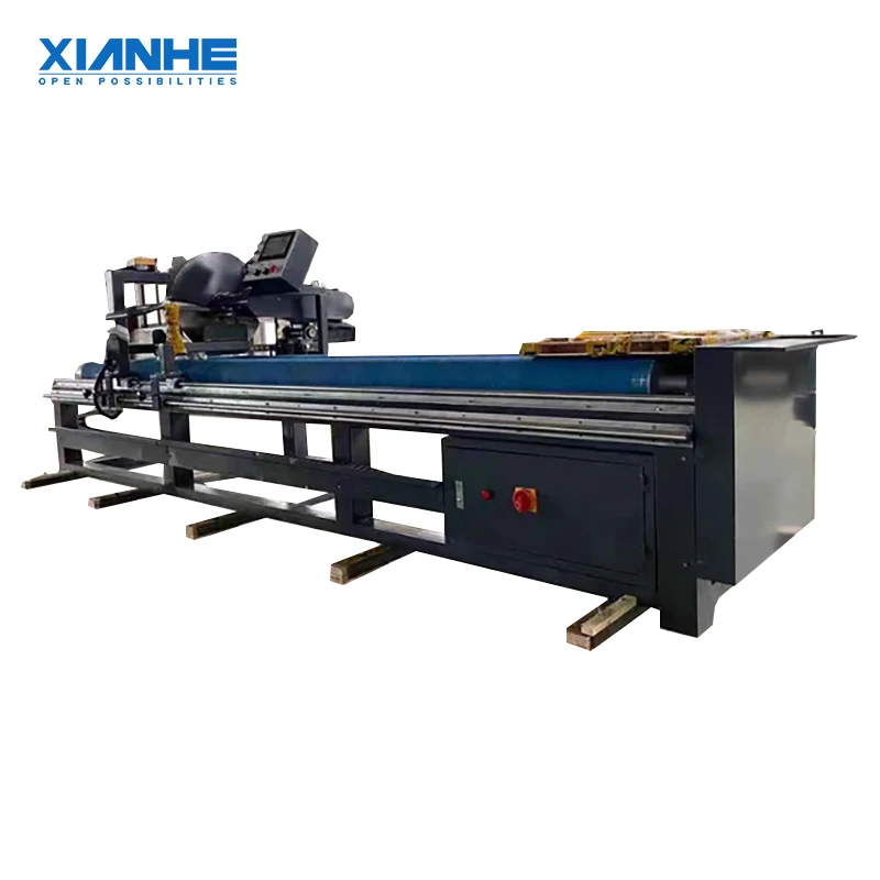 Xianhe customized Semi-automatic Roll Fabric Cutting Slitting Machine