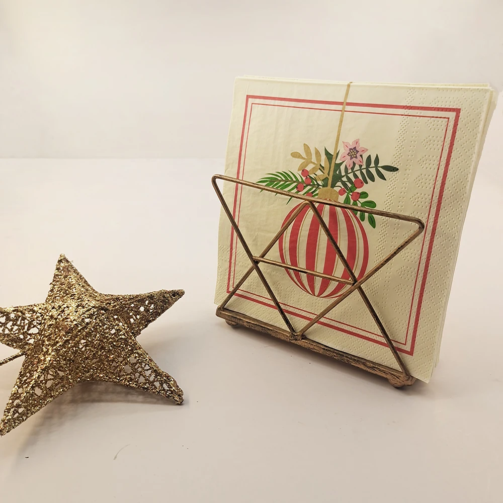 New design printing Yellow Lantern Festival celebration elegant dinner napkins Disposable printed tissue paper