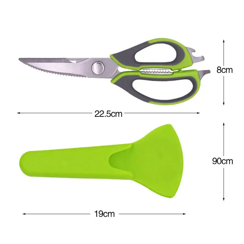 chicken heavy duty detachable stainless steel meat lobster shears poultry scissors
