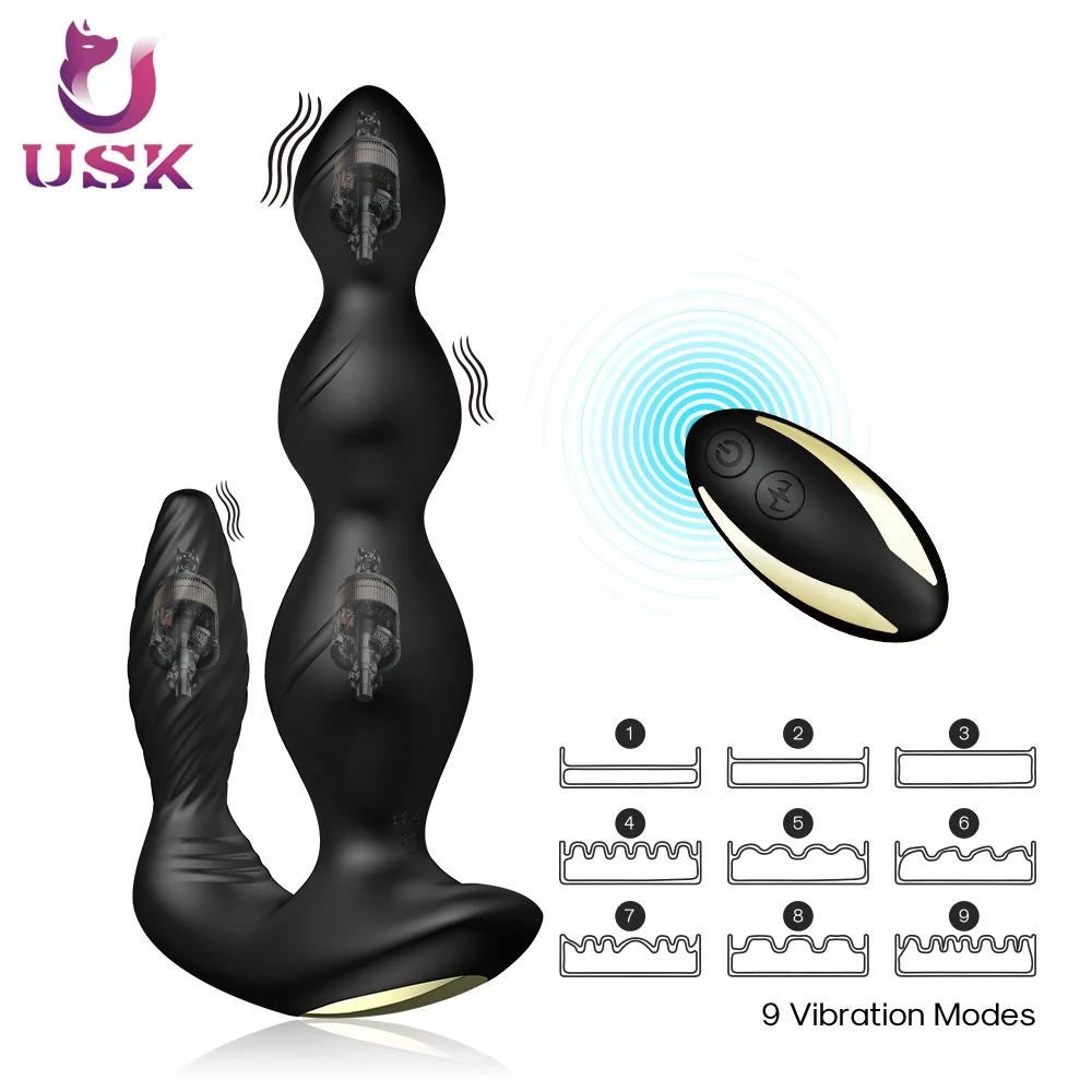 big vibrating sex toy anal fart butt jewel putty anal beads plug