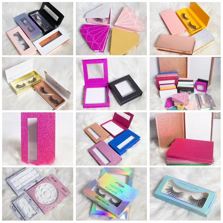 Permanent false 3D Faux Eyelash ,3d mink lashes private label wholesale real mink eyelashes, private label eyelash packaging