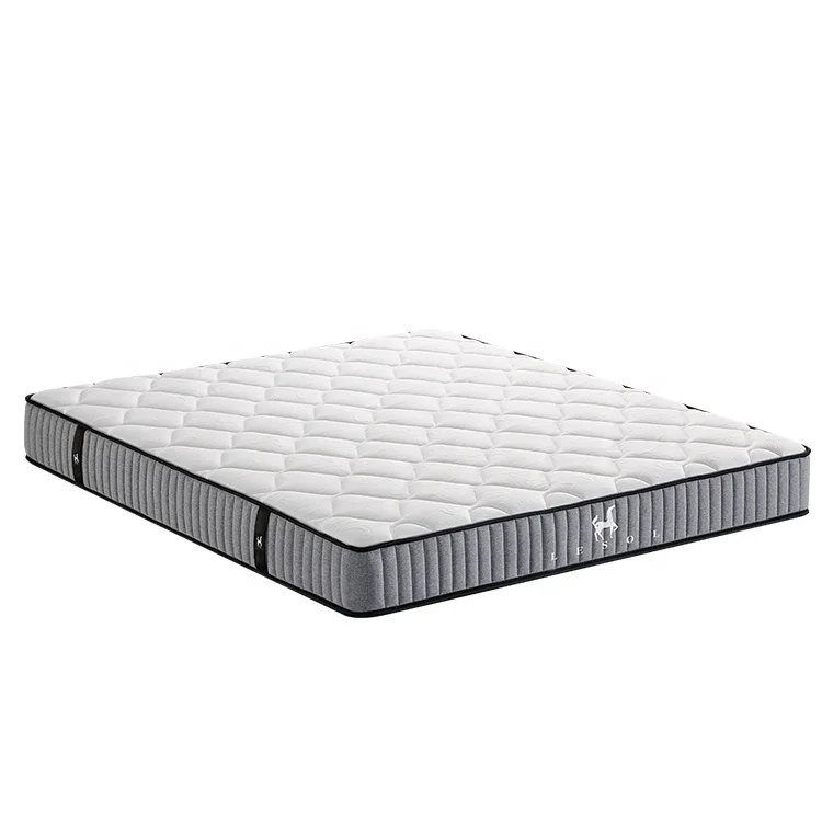 euro top pocket Vacuum Package Roll mattress Bedroom Furniture wave foam and Pocket spring motel mattress