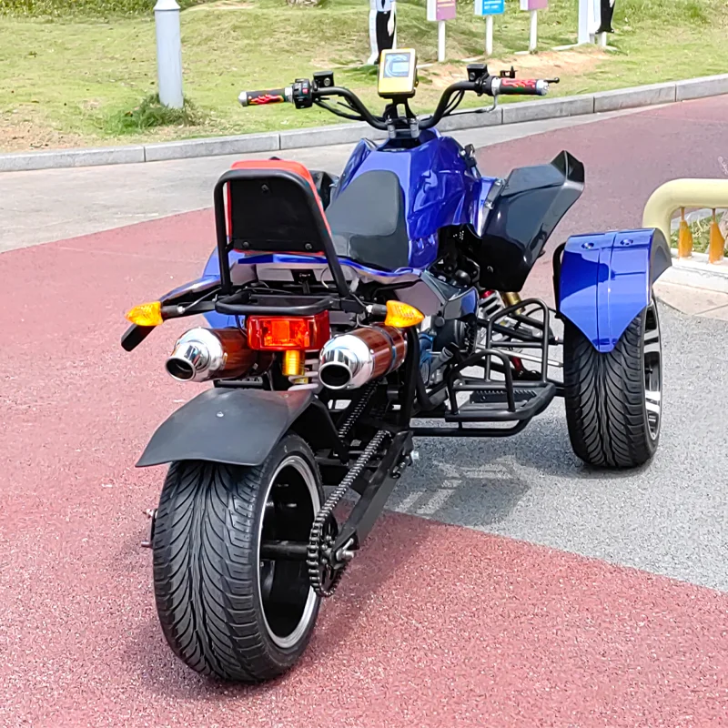 New fashion GY6 200cc 14 inch tire disc brake ATV inverted three-wheeled motorcycle