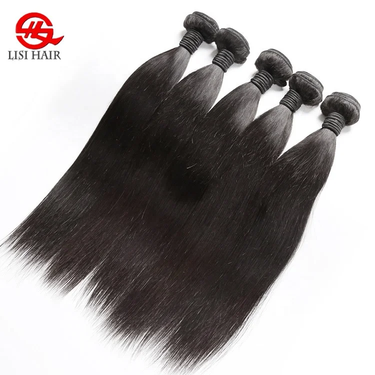 Brazilian 9a Full Head Straight Hair Thick End Clicks Hair Extensions Beauty Supply Store Brazilian Hair
