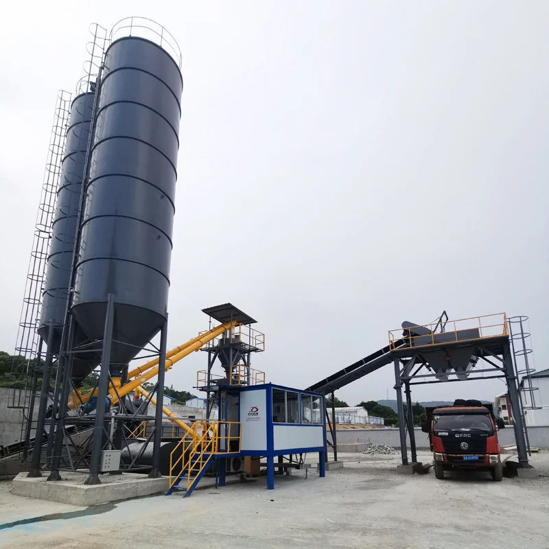Stationary Type WBS600 Continuous Soil Mixing Plant For Construction Works Asphalt Plant