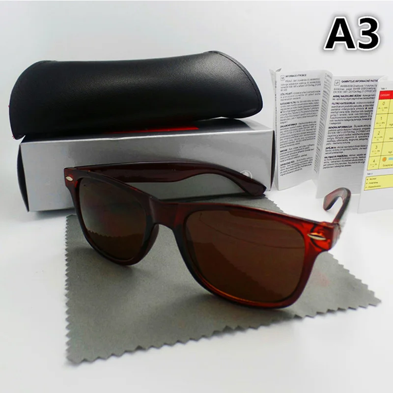 Sunglasses Brand designer Sunglasses Men Women  Ray Band Sun Glasses UV400 Fashion Cheap Sport Sunglasses with Box