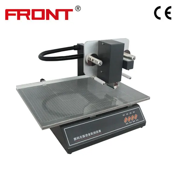 
FRONT Foil printer Leather PVC Cardboard Film Fabric Printer Electric printer 3050A CE 