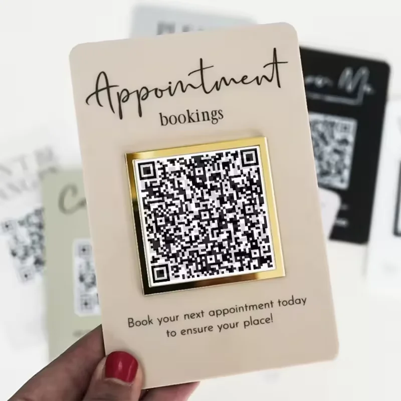 Деловые знаки Instagram QR Code Scan для оплаты пользовательские таблички в социальных сетях подписанные на меня свяжитесь с табличкой