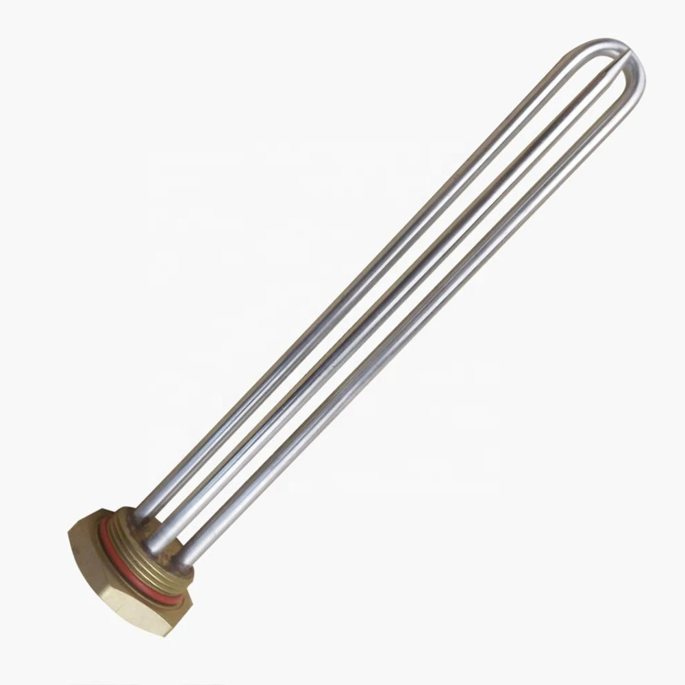 220 В 2KW с 1 1/4 дюймов нитки погружения водонагреватель Электрический нагревательный элемент с термостатом