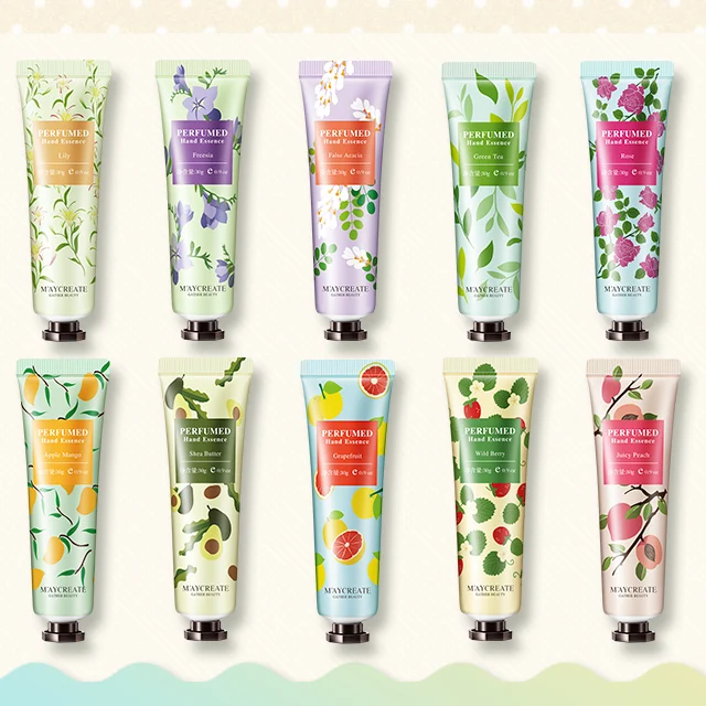 Private label hand cream moisturizing  hand cream for Dry Cracked Skin 30g mini hand cream wholesale
