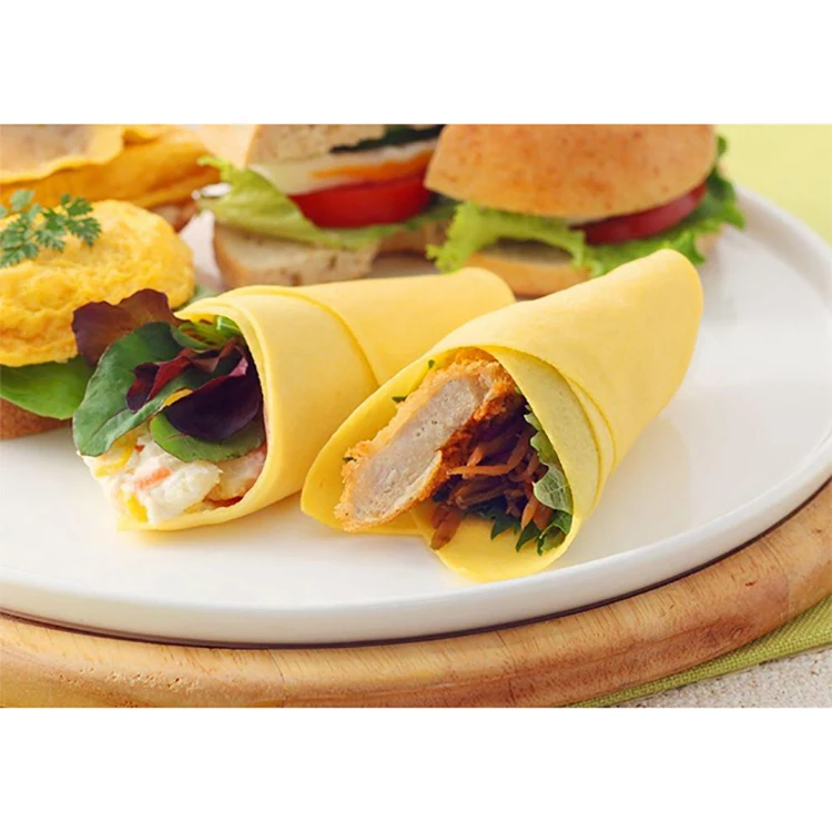 High Quality Reliable Dessert Wrap Egg Crepe Packaging Sushi Maker Roll Pancakes