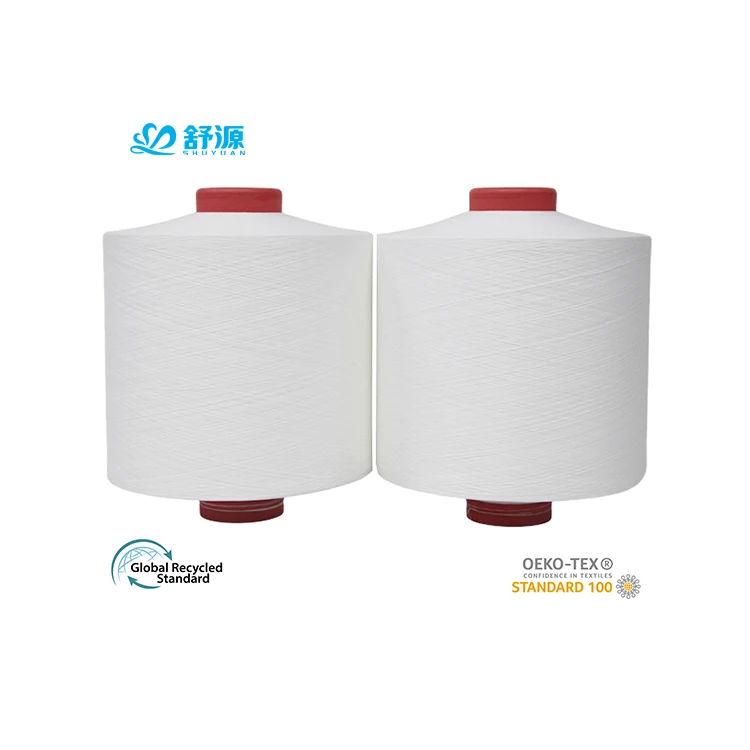 Manufacturer shuyuan 32S/1 SD RW polyester cotton like yarn fancy yarn polyester cotton yarn for Knitting