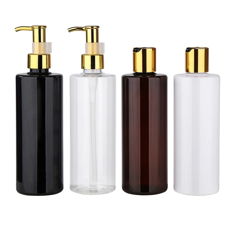 Customized empty hair conditioner shampoo packaging 150ml 250ml 300ml plastic cosmetic bottle with pump oil lotion cap