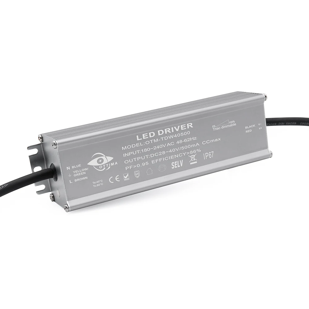 OTM-W28700 20-28V DC 20W Dimmable Constant Current 700MA Output LED Driver