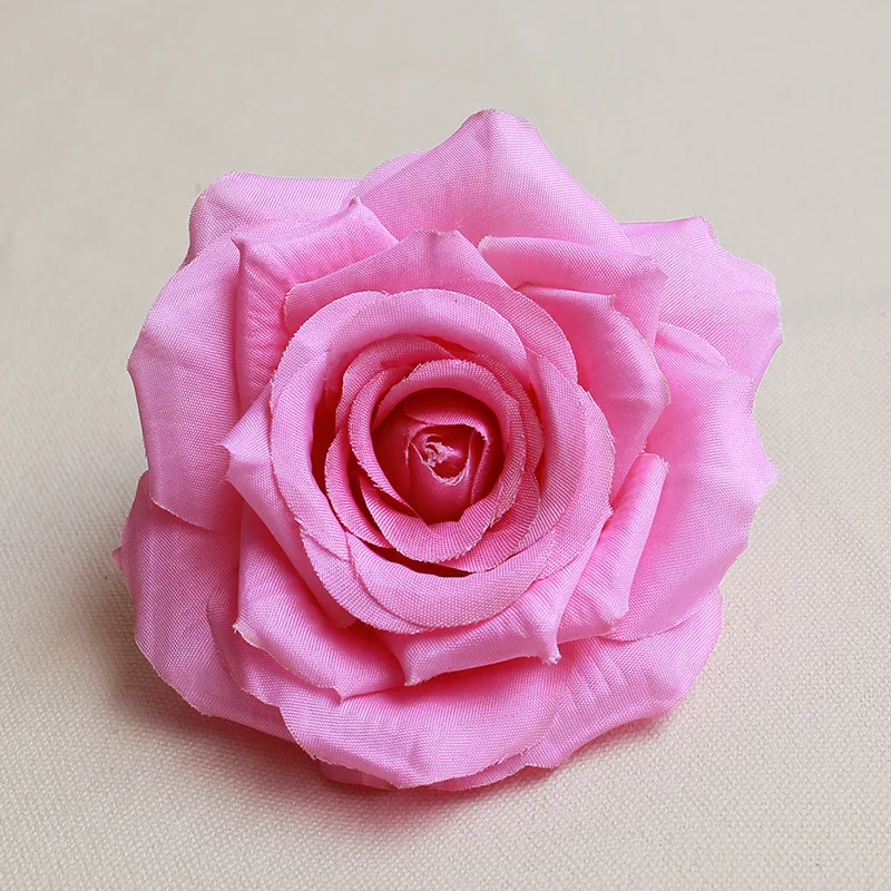 Premium Quality 1pc 10.5cm Artificial Rose Flower Heads for Wedding Birthday Party DIY Cake Accessories Flower Heads Wall Decor
