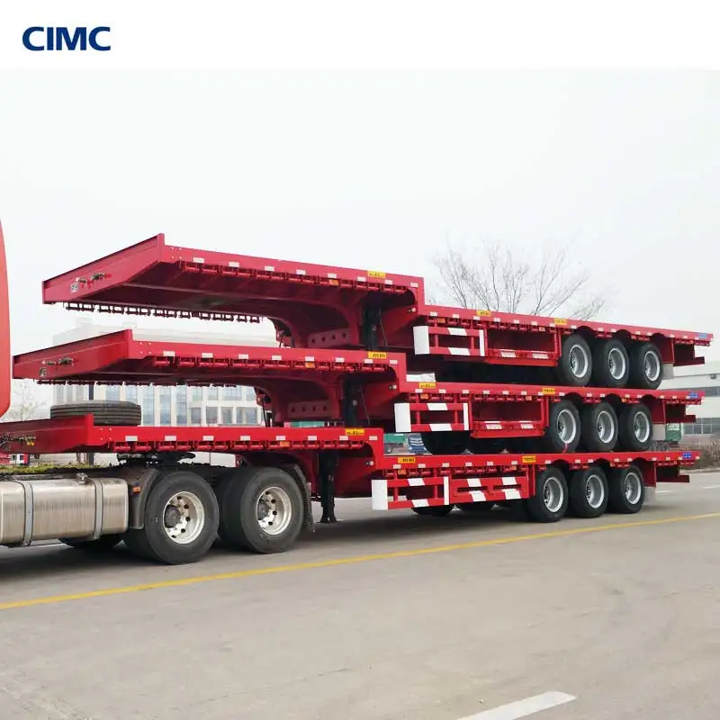  Грузовик CIMC Dongyue для перевозки контейнеров полуприцепов