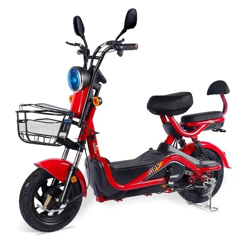 500W hot sell new model 48V 60V lead acid battery powered made in China city scooter electric bike bicycle