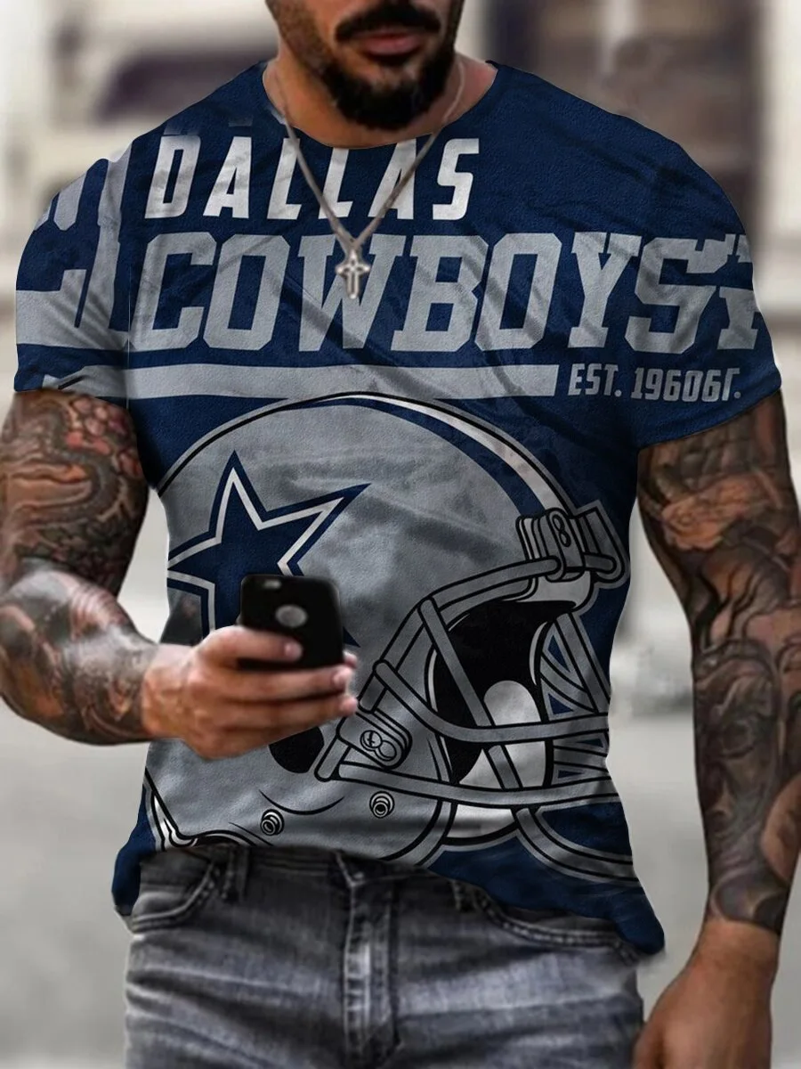 America Summer New Men T Shirts Fashion Oversize Loose Clothes Vintage Short Sleeve Printed O Collared N F L T-shirt